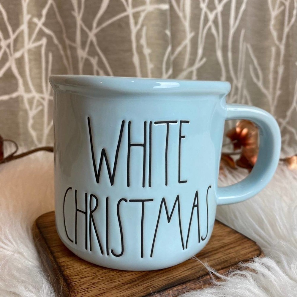 Rae Dunn WHITE CHRISTMAS new rd camp coffee kitchen htf vhtf